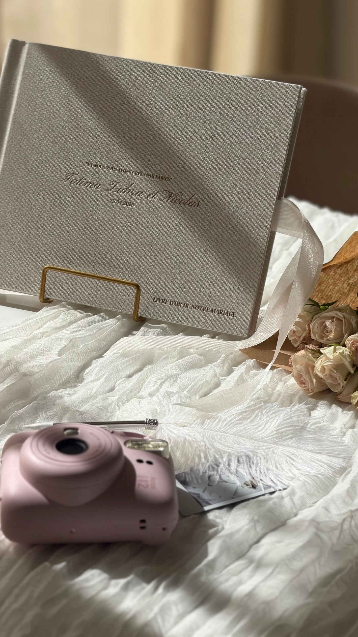 Livre d'or - Collection Linen