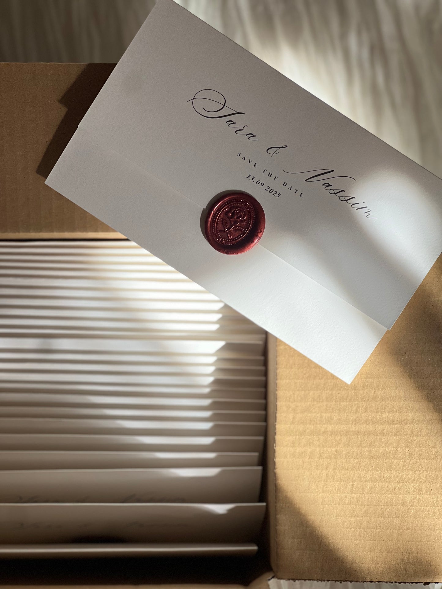 Faire part Vintage - Lettre Scellée