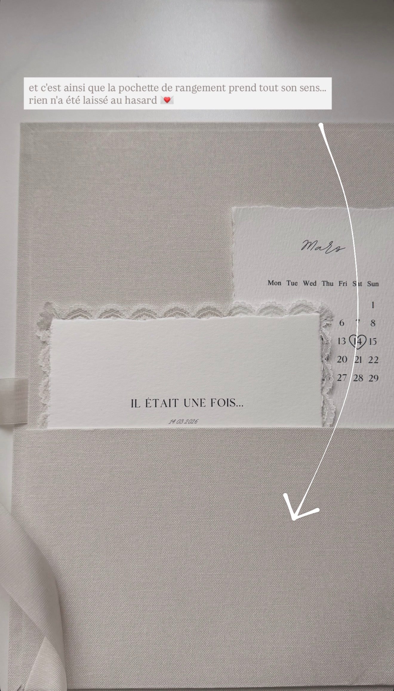 L'écrin Classique - Set certificat & livret de mariage religieux