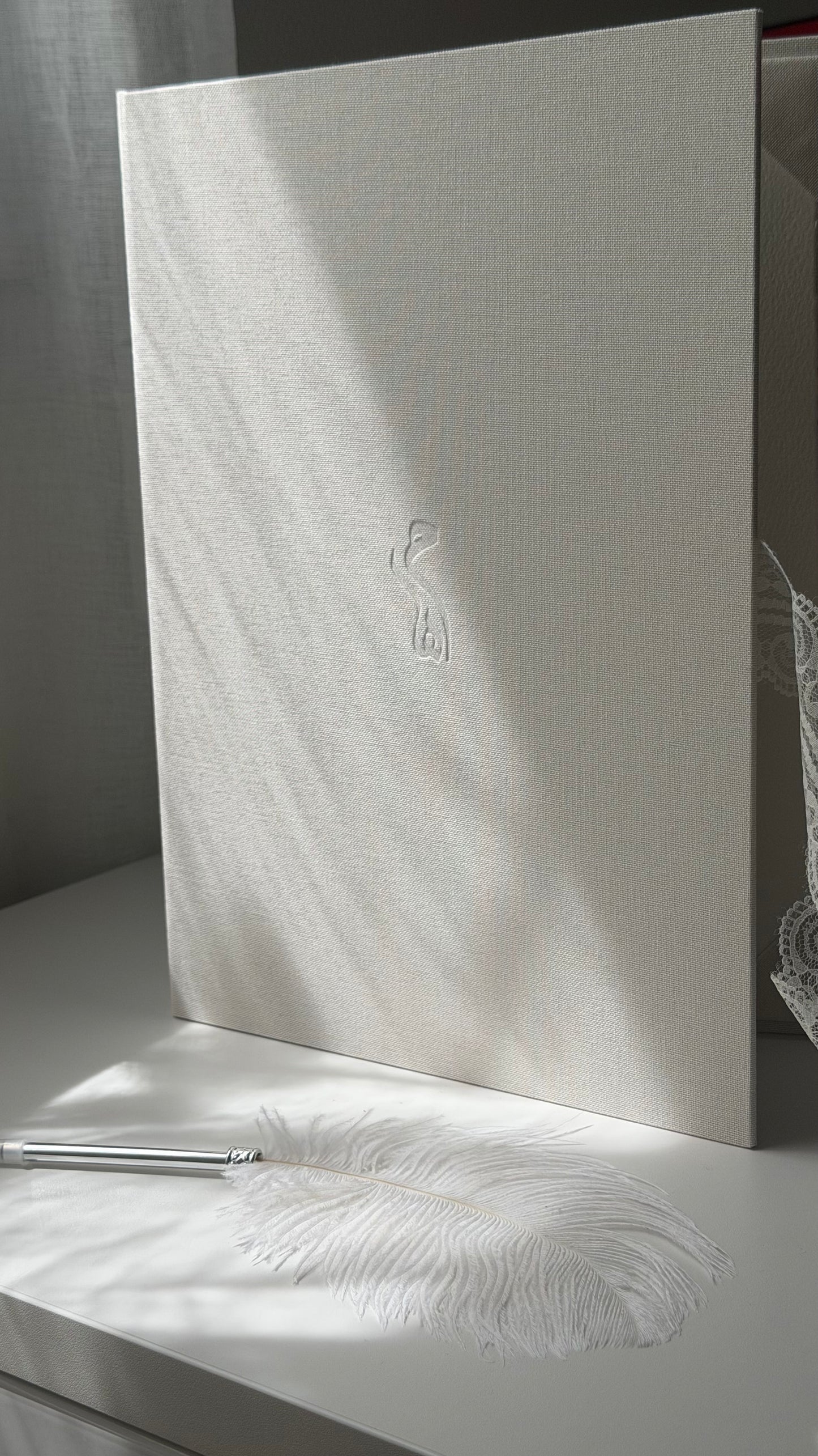 L'Ecrin Minimaliste - Set certificat & livret de mariage religieux