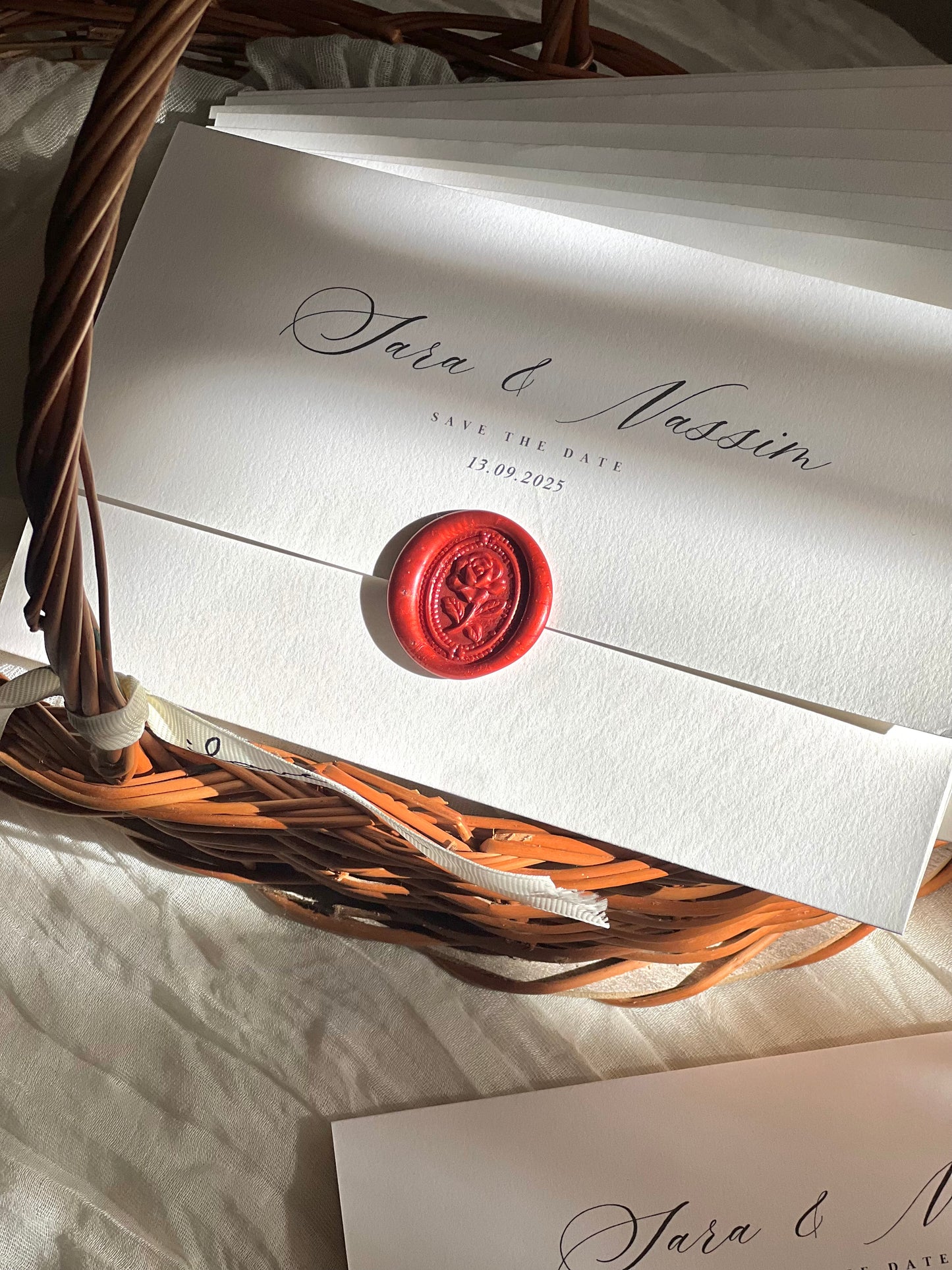 Faire part Vintage - Lettre Scellée