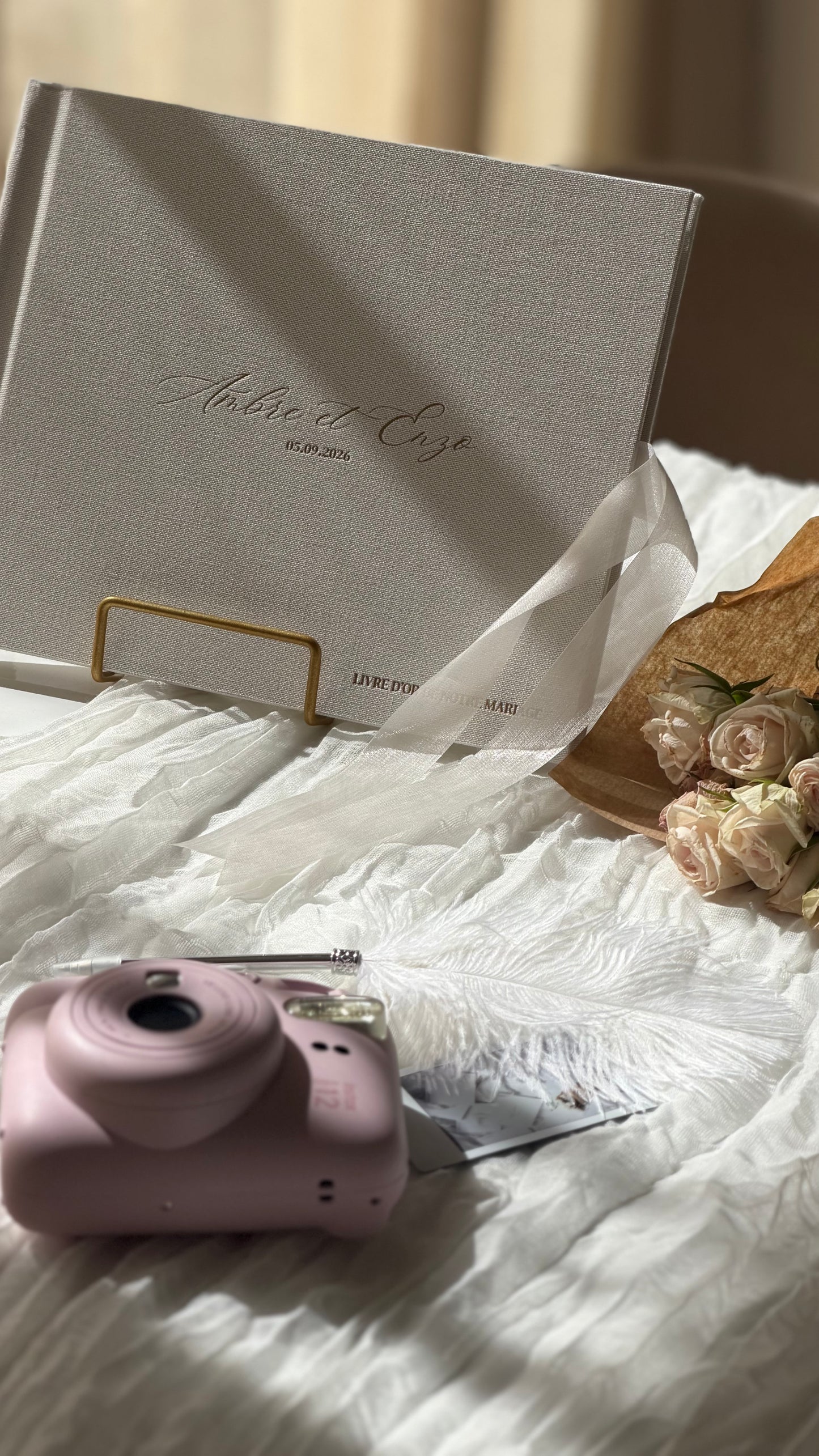 Livre d'or - Collection Linen