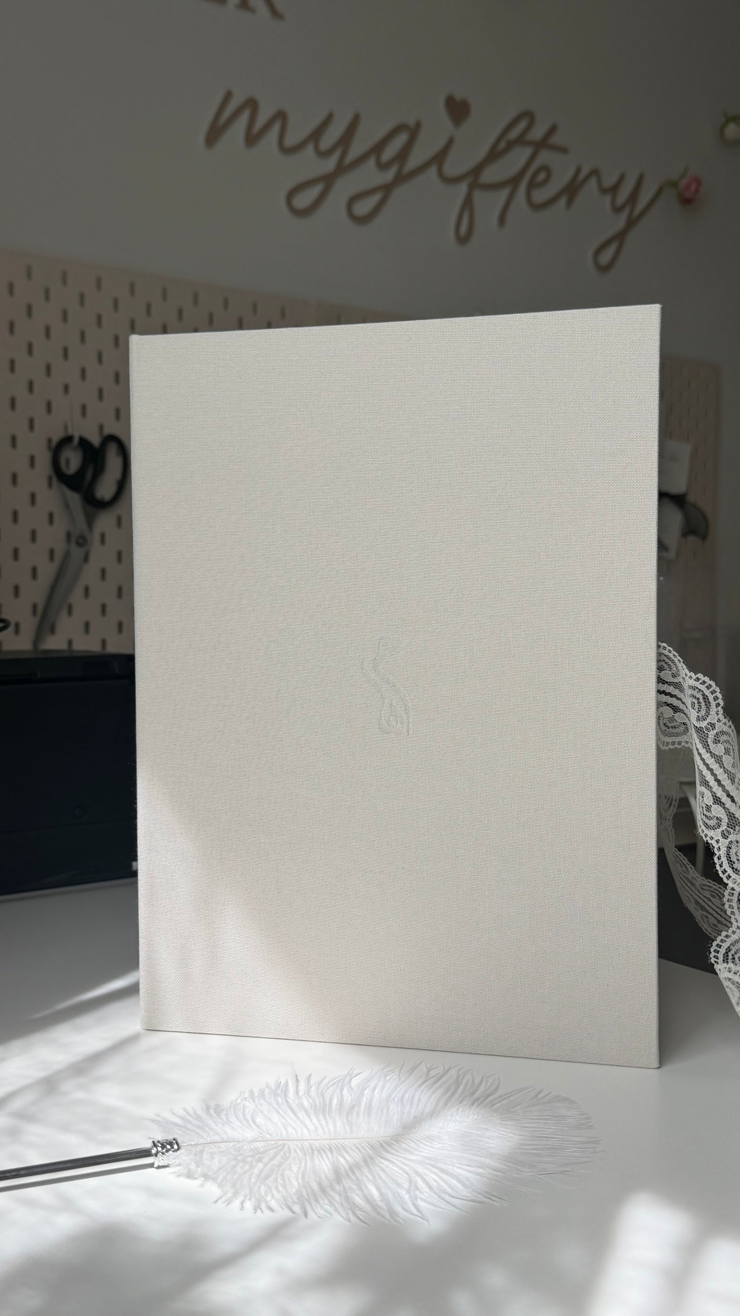 L'Ecrin Minimaliste - Set certificat & livret de mariage religieux