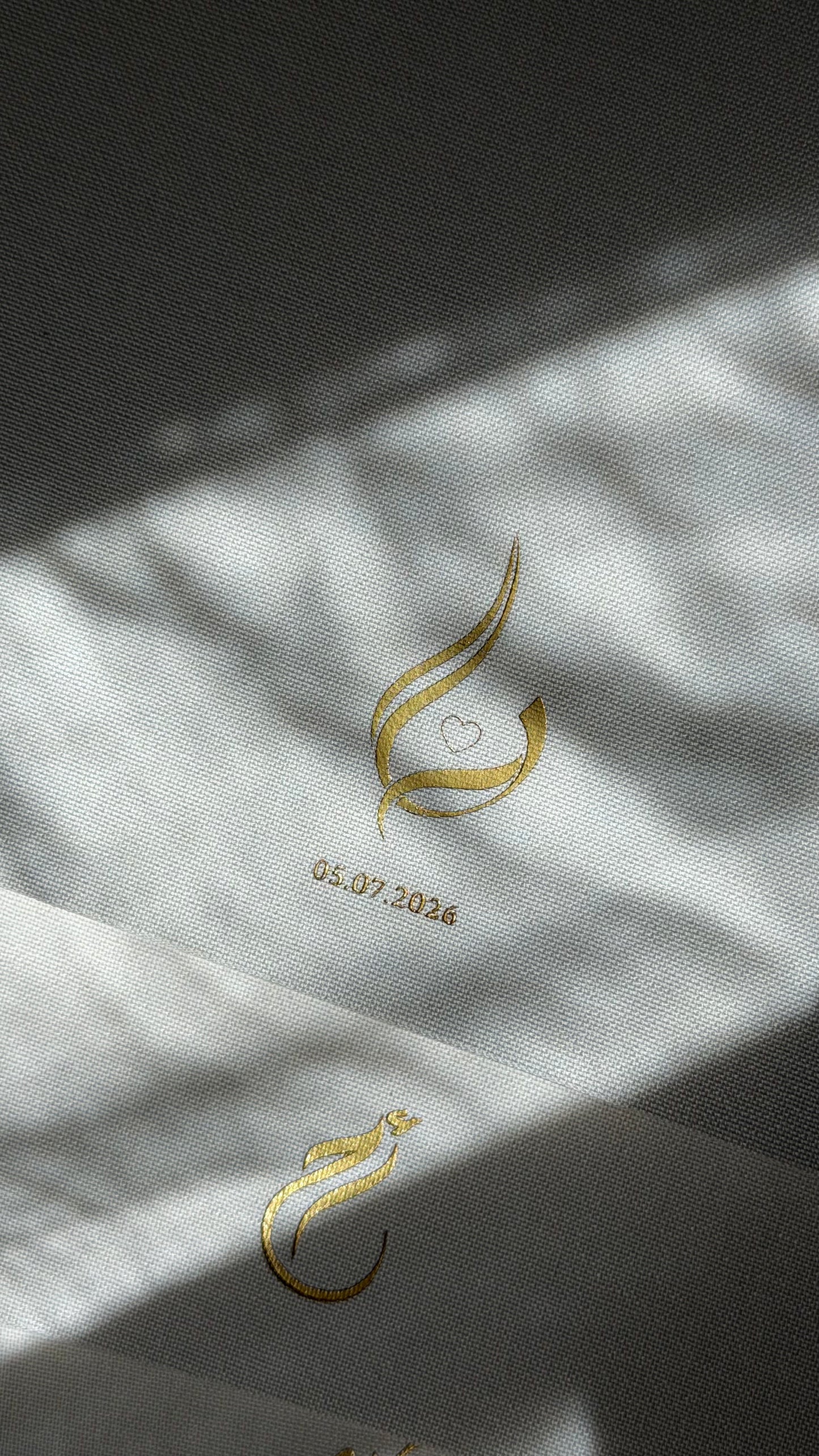 L'écrin Classique - Set certificat & livret de mariage religieux