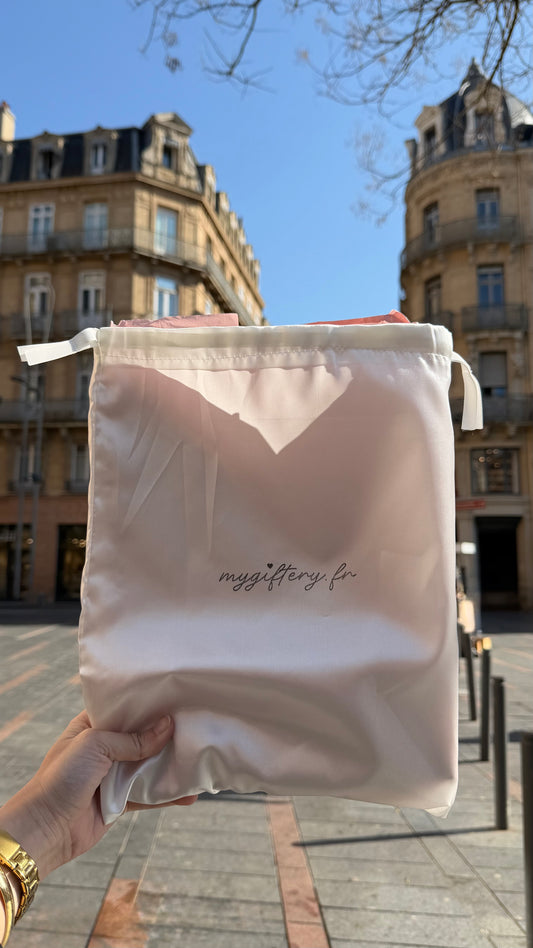 Pochon en satin 💌
