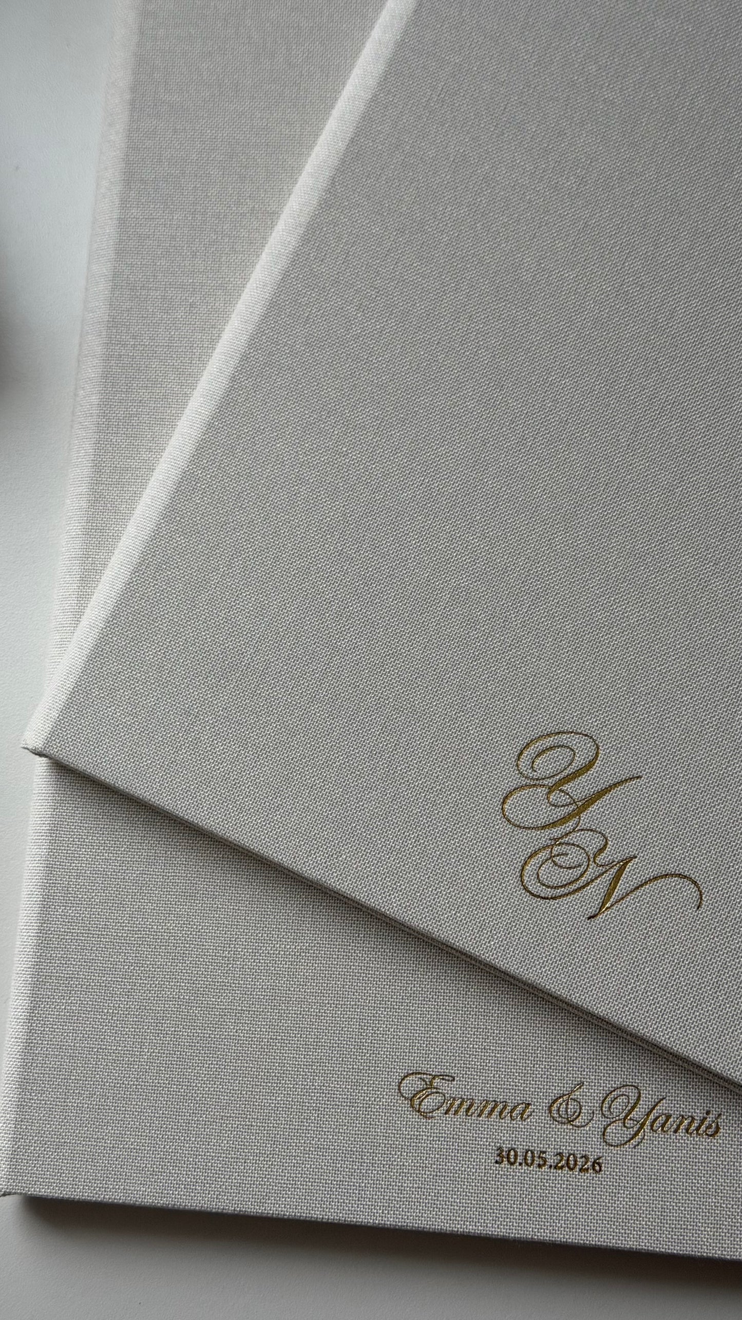 L'écrin Classique - Set certificat & livret de mariage religieux