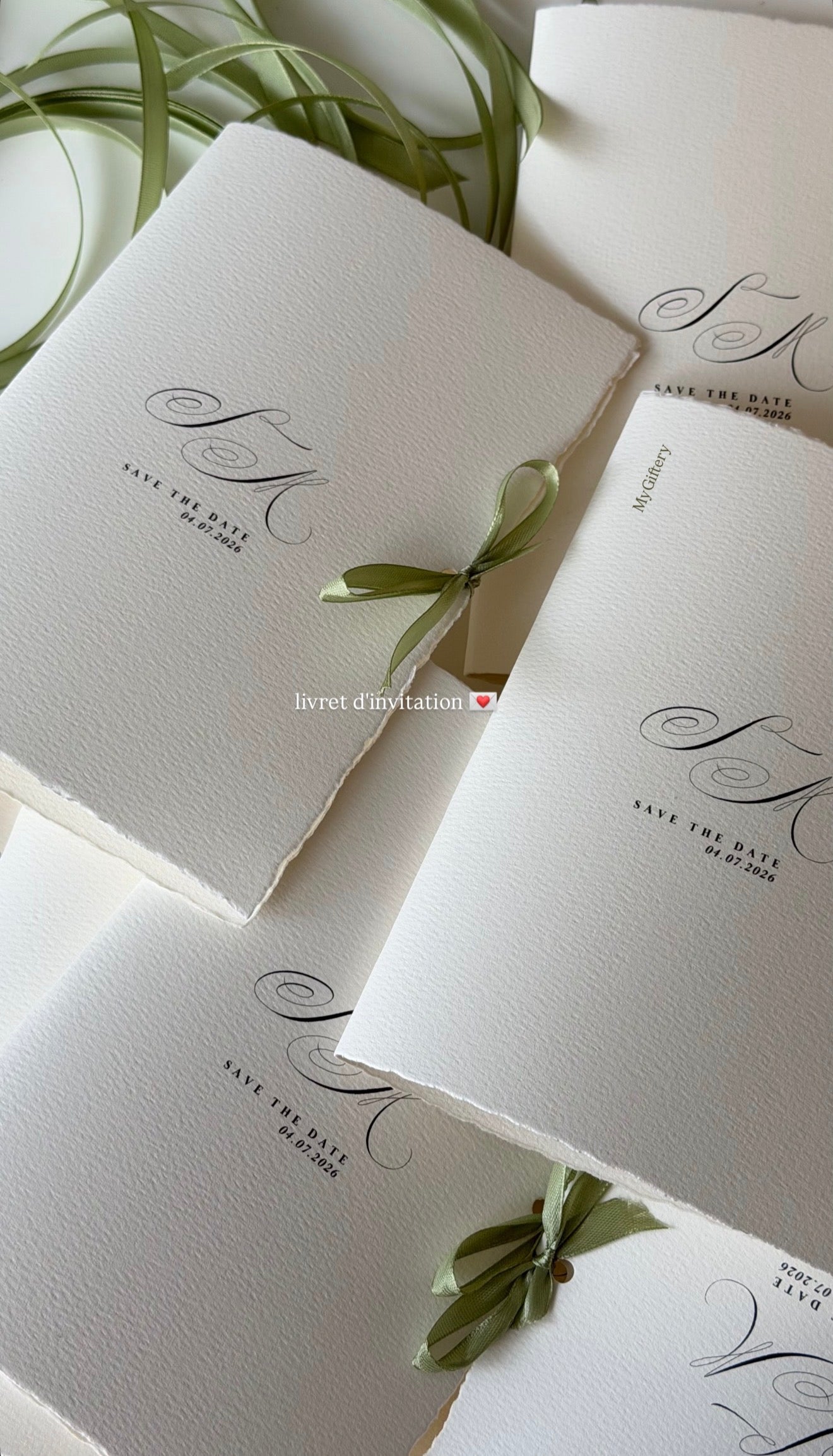 Faire part - Livret d'invitation