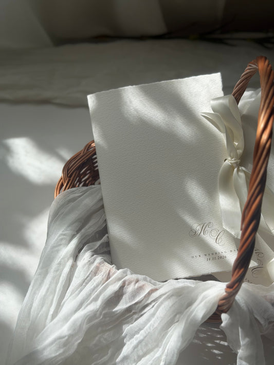 Faire part - Livret d'invitation