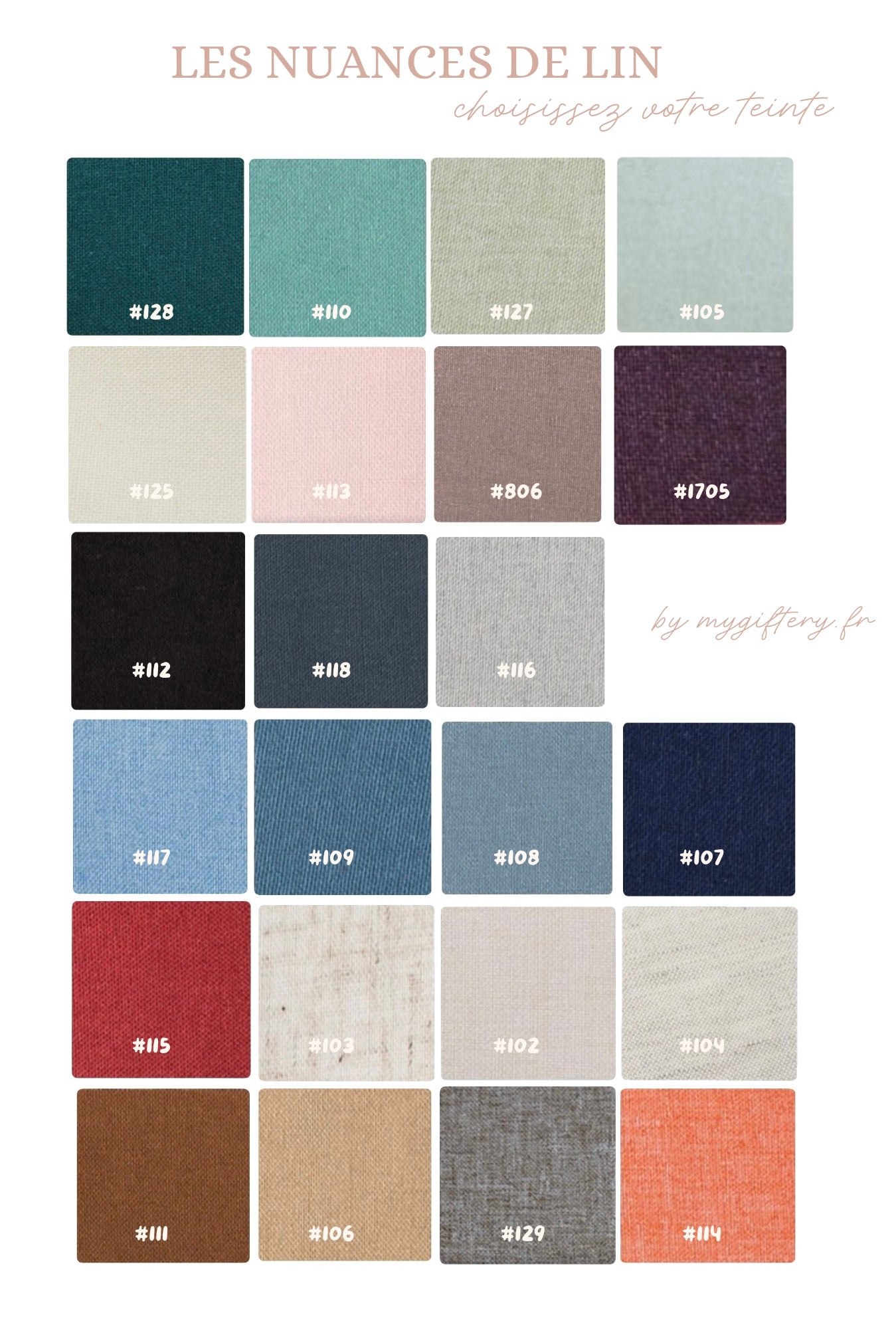 Livre d'or - Collection Linen