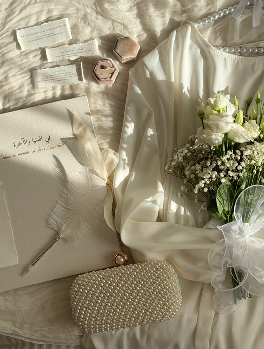 Livret de mariage en lin