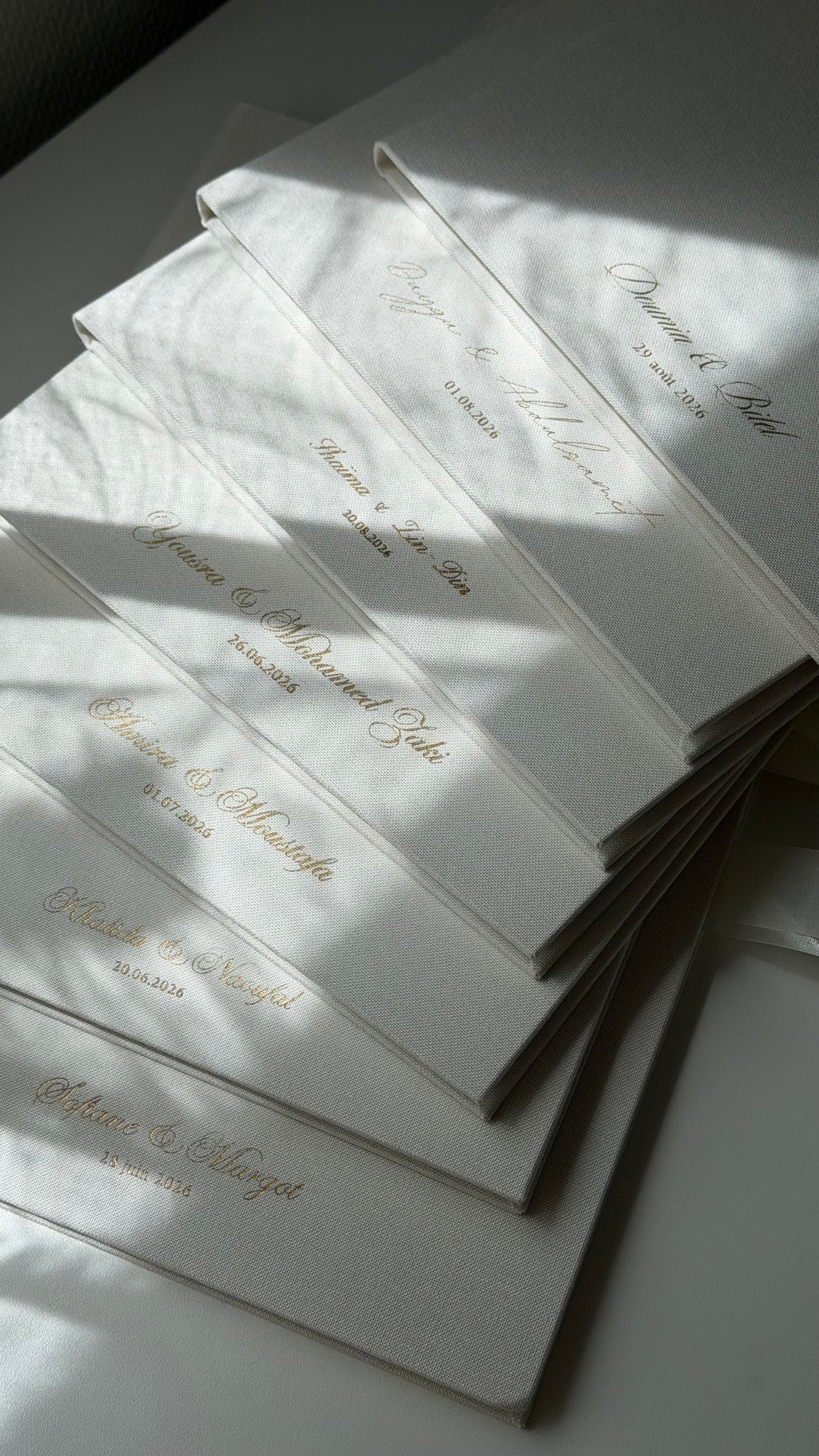 L'écrin Classique - Set certificat & livret de mariage religieux