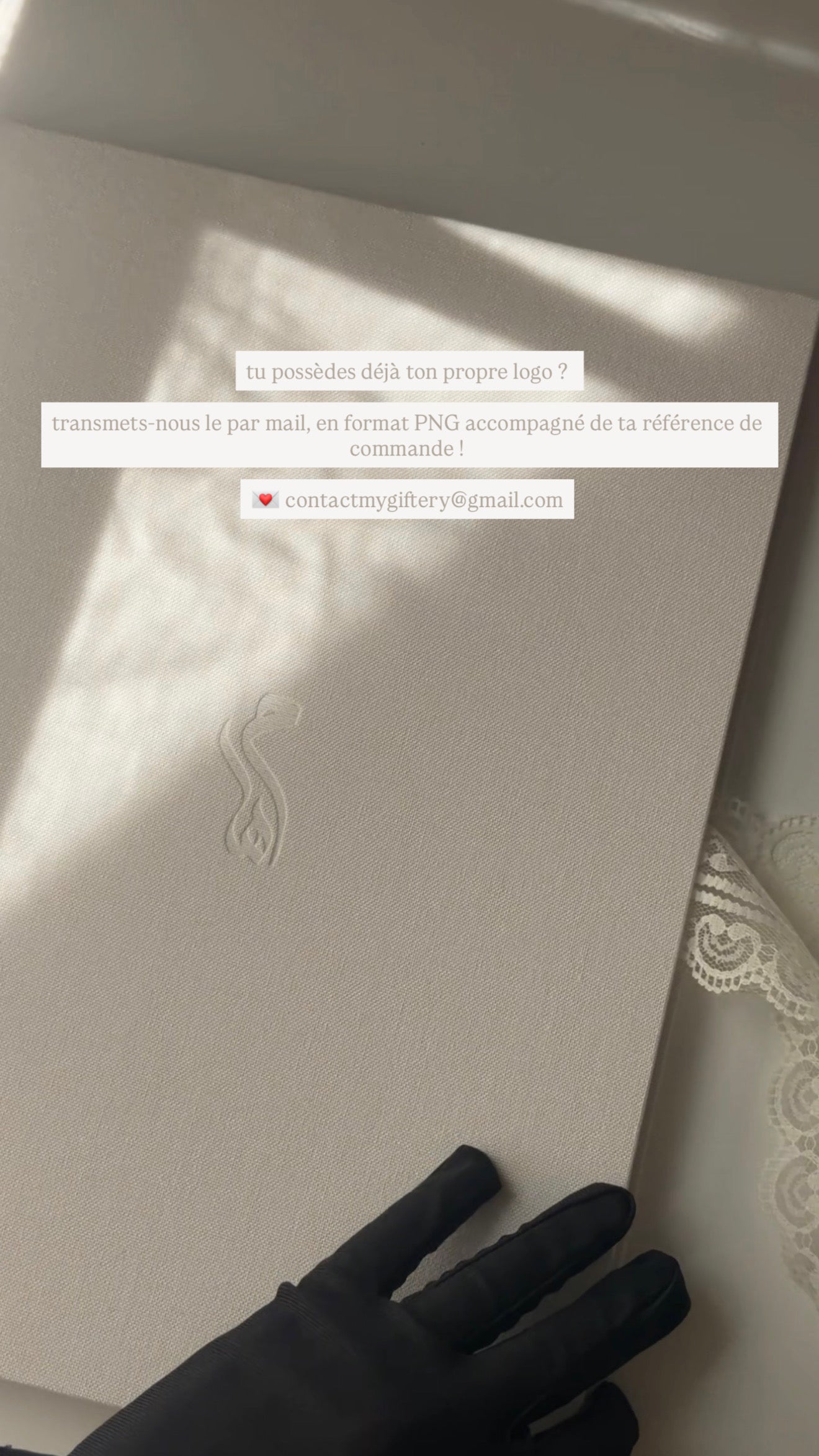 L'Ecrin Minimaliste - Set certificat & livret de mariage religieux